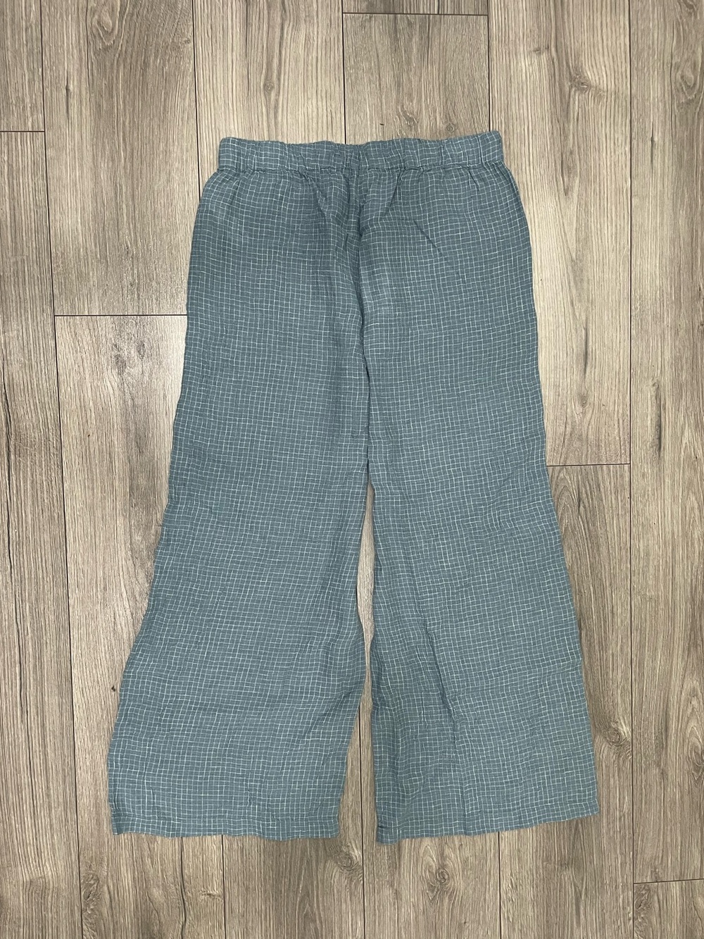 NWT Eileen Fisher Womens  Wide Nile Ankle Pant Blue Size XS - Picture 7 of 7